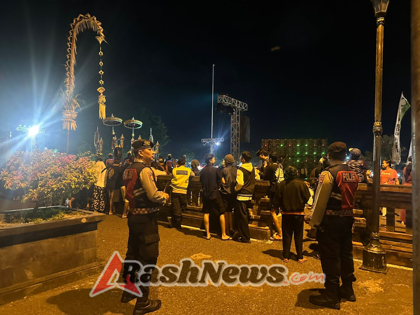 Polres Klungkung Jamin Keamanan Lomba Gong Kebyar.