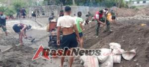 Hari ke-10 TMMD ke-126, Bendungan Panondiwal Jadi Bukti Nyata Pengabdian TNI untuk Rakyat