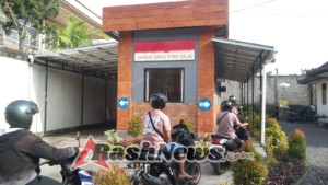 Pelayanan Samsat Drive Thru Polres Karangasem