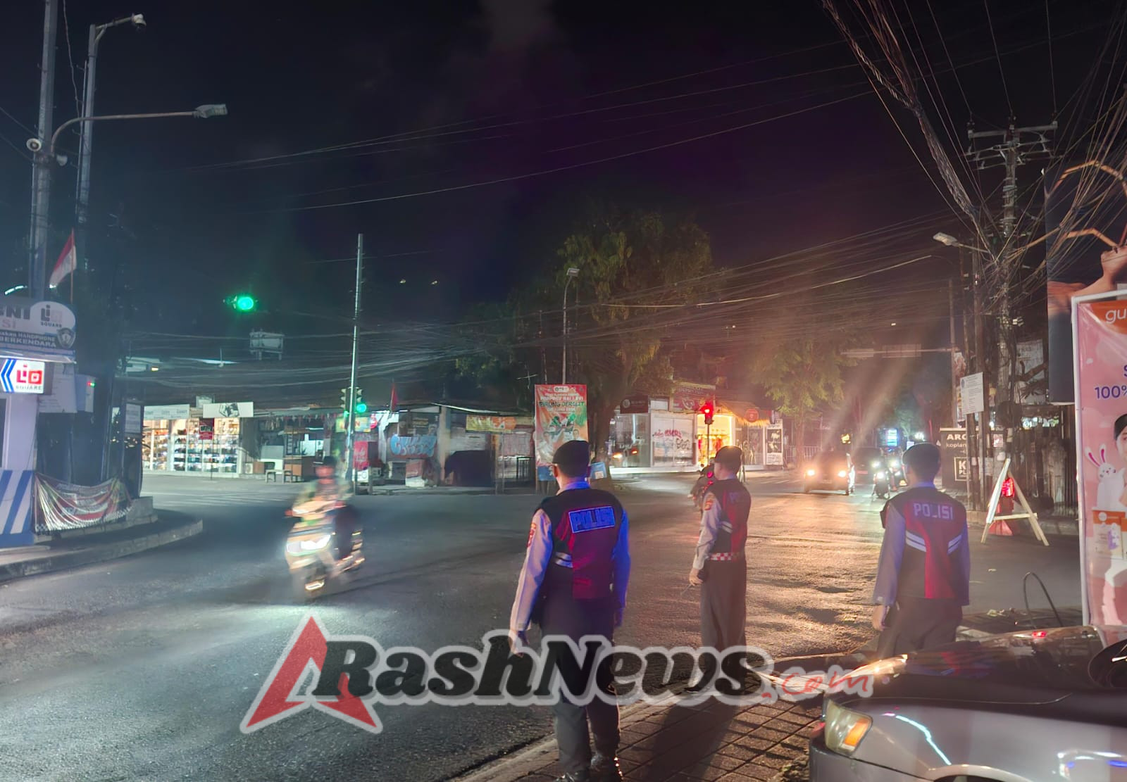 Polres Badung Gencarkan Blue Light Patrol, Tekan Potensi Kejahatan di Area Wisata Malam
