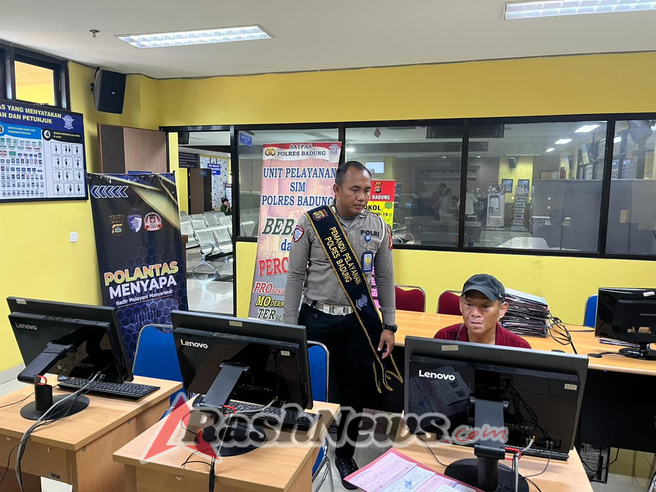 Responsif dan Ramah, Polres Badung Pastikan Pelayanan SIM Bebas Calo