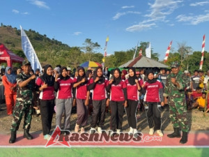 Pengamanan Ketat Koramil Posramil Parado Pastikan Turnamen Voli Berjalan Aman dan Lancar