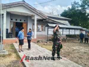 Kapten Inf Gunawan Budi H, Selaku Danramil 01 Kota So’e Jadi Irup Di Apel Kesadaran Antar Kecamatan