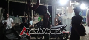 ‎Patroli Malam Koramil 1607-09/Utan Rhee Wujudkan Rasa Aman di Tengah Masyarakat