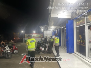 Polsek Selemadeg intensifkan Patroli Biru, Pastikan Keamanan Malam Hari*