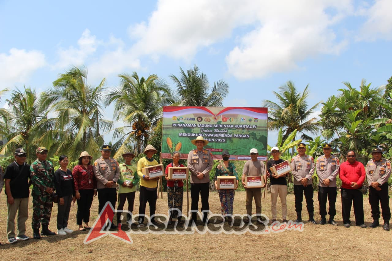 Dekatkan Polri dengan Masyarakat, Kapolres Tabanan Gelar Program “Minggu Kasih” di Desa Mambang