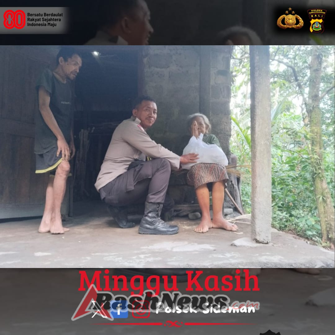 Bhabinkamtibmas Melaksanakan “Minggu Kasih” Ringankan Beban Warga Binaan.