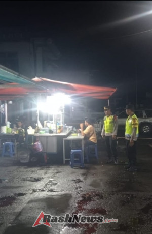 Kegiatan Rutin Polsek Penebel  Dengan Humanis Menyasar tempat – tempat Keramaian