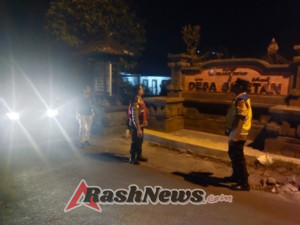 Blue Light Patrol Polsek Bebandem Cegah Gangguan Kamtibmas di Malam Hari