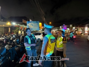 Patroli Blue Light dan KRYD, Polsek Denpasar Barat Atensi Malam Minggu Wujudkan Situasi Aman dan Kondusif
