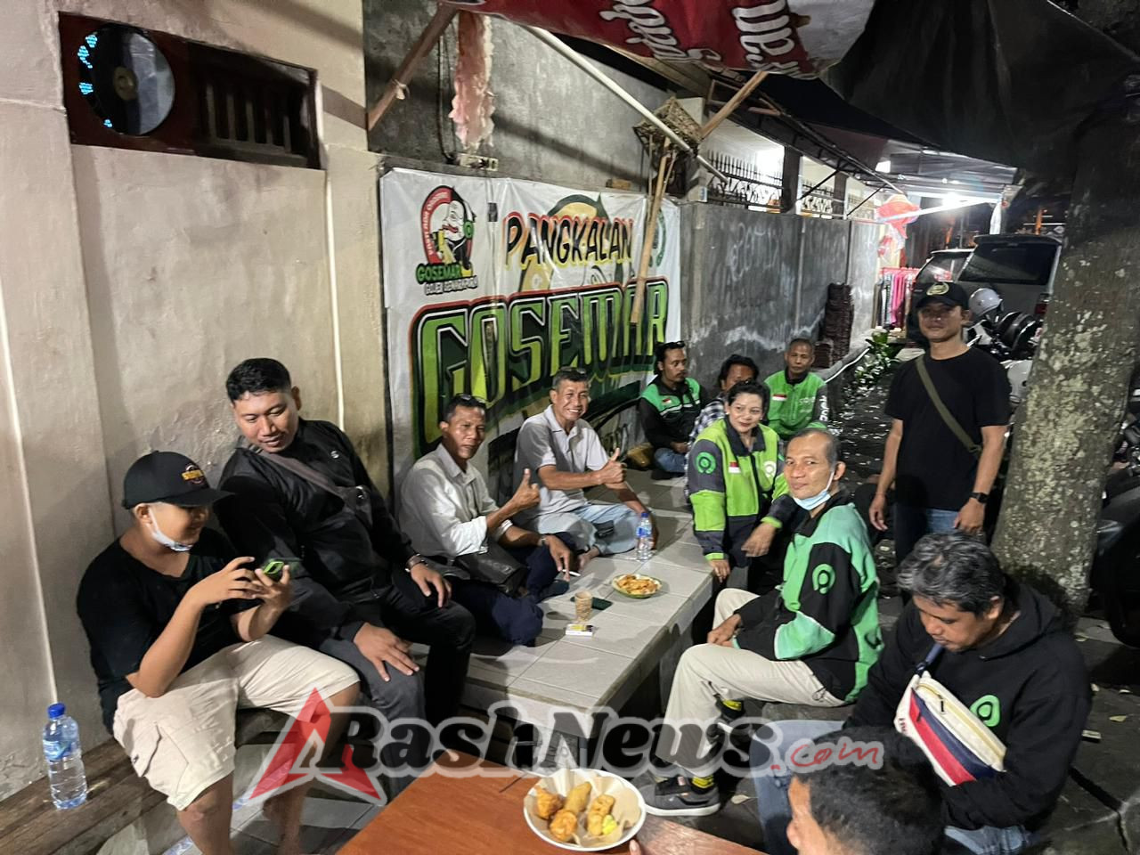 Sat Intelkam Polres Klungkung Gelar Ngopi Bareng Bersama Paguyuban Gosemar