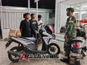 Koptu Agus Sugeng Prayitno Ajak Pemuda Seteluk Jaga Ketertiban Malam Hari
