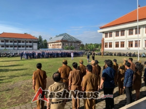 Jauhi Anarkisme dan Genk Pelajar, Kasat Binmas Polres Badung Sampaikan Pesan Kamtibmas di SMK 1 Mengwi