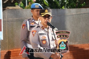 Polres Bandara Ngurah Rai Gelar Apel Pagi, Wakapolres Tekankan Reformasi Pelayanan dan Disiplin Personel