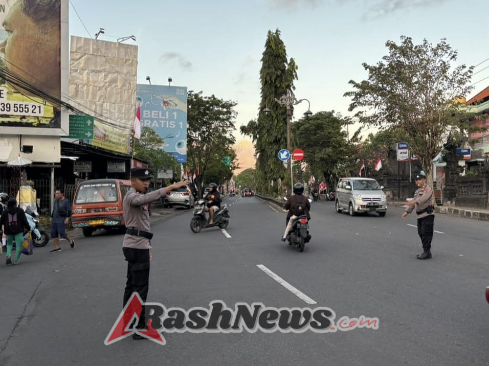 SatBinmas laksanakan Strong Point Pagi sebagai salah satu bentuk pelayanan polri terhadap masyarakat