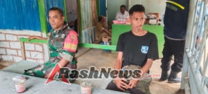 Babinsa Kodim 1602/Ende Sambangi Warga Randoria, Ajak Jaga Ketertiban dan Keamanan