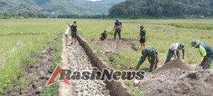 TMMD ke-126 Kodim 1625/Ngada Wujudkan Infrastruktur Pertanian Lewat Irigasi Pu’un Keo