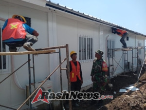 Kodim 1627/Rote Ndao Turunkan Personel Amankan Pembangunan Kawasan Industri Garam Nasional