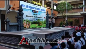 Polresta Denpasar Penyuluhan Kamtibmas di SMA Santo Yoseph Denpasar Wujudkan Generasi Muda Disiplin