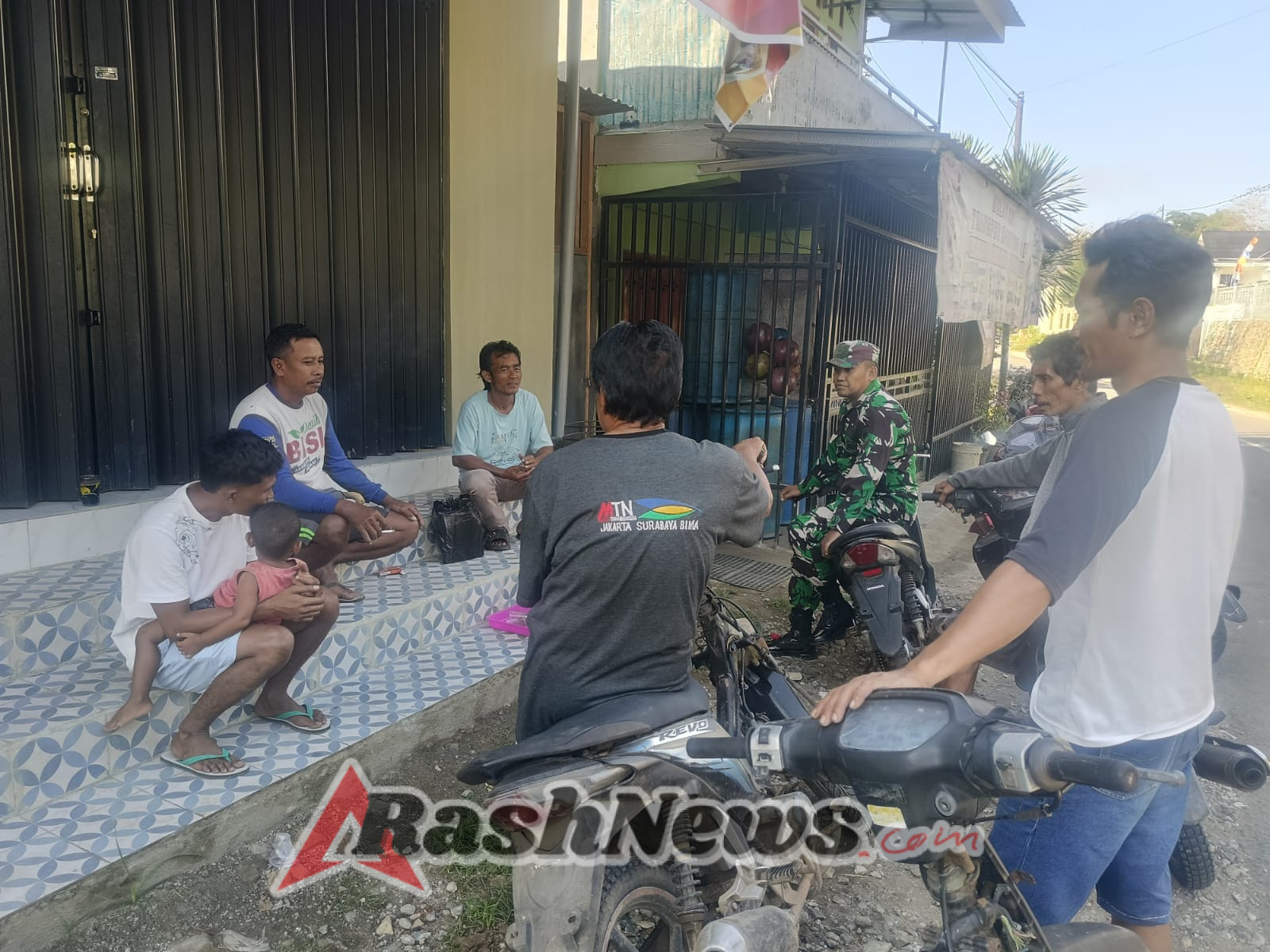 ‎Koramil 1607-03/Ropang Gencarkan Komsos Cegah Pelanggaran Sosial di Lenangguar