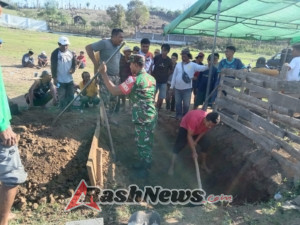 Babinsa Kempo Tekankan Pentingnya Gotong Royong untuk Generasi Muda Desa