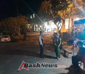 UkL Polsek Mengwi Jamin Kelancaran Turnamen Bola Voli