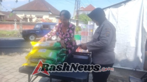 Polres Tabanan Bersama Bulog Kediri 1 Gelar Pasar Pangan Murah, Ringankan Beban Masyarakat di Tengah Fluktuasi Harga Beras