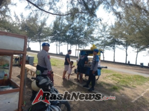 Polairud Polres Gianyar Gencarkan Patroli di Pesisir Pantai Masceti, Pastikan Situasi Aman dan Kondusif