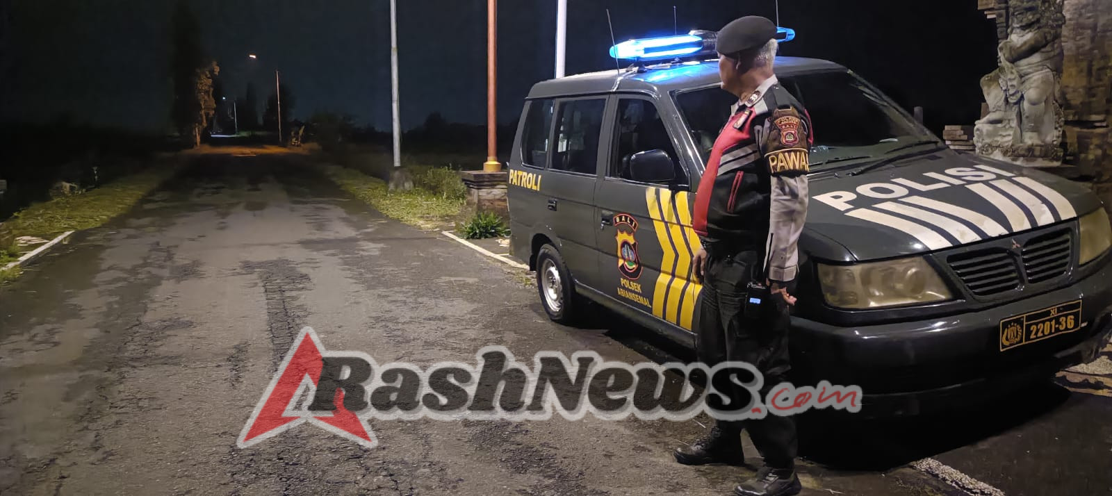 Samapta Polsek Abiansemal Rutin Gelar Patroli Subuh, Pastikan Wilayah Aman & Kondusif