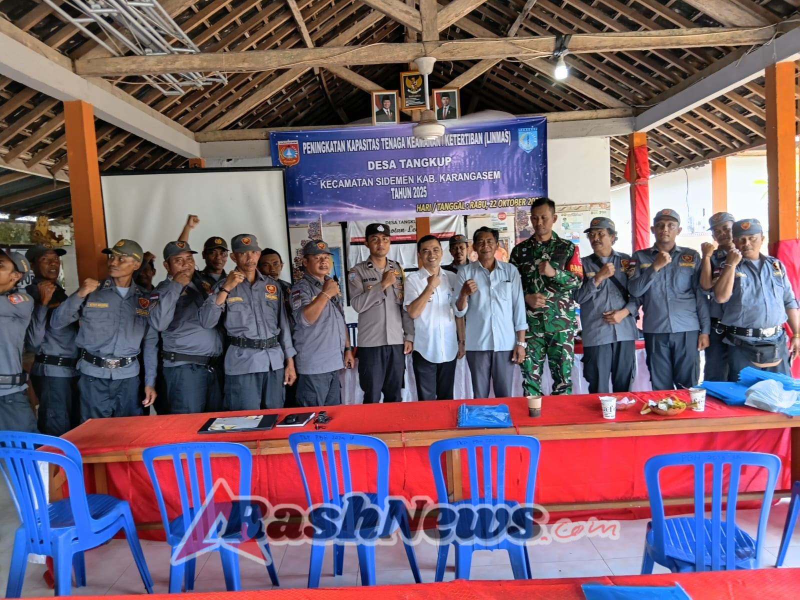 PENINGKATAN KAPASITAS TENAGA KEAMANAN / KETERTIBAN (LINMAS)