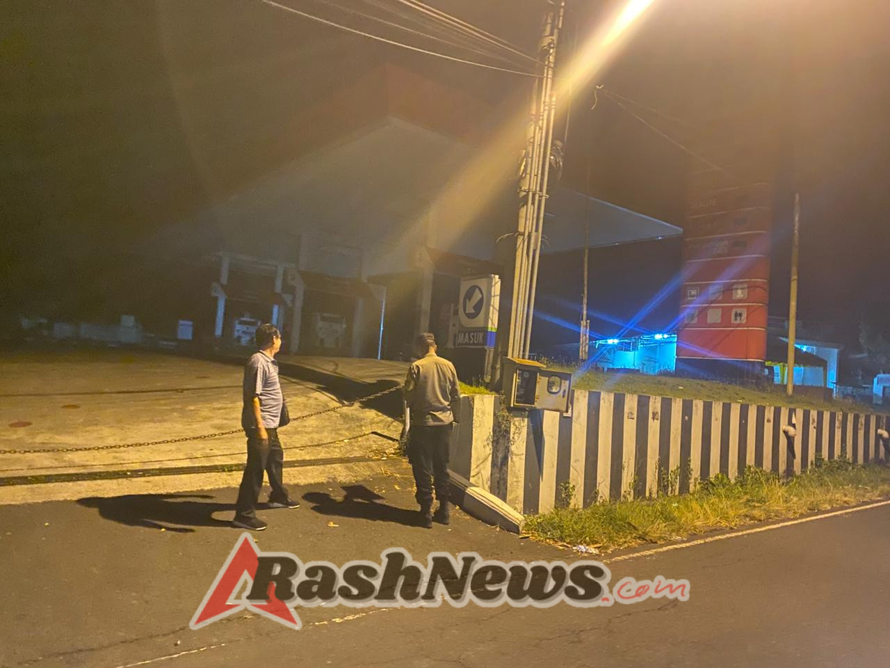 Blue Light Patrol Polsek Bebandem Cegah Gangguan Kamtibmas di Malam Hari