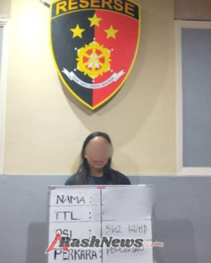 Curi Uang Majikan hingga Delapan Kali, ART Ditangkap Tim Opsnal Polsek Dentim