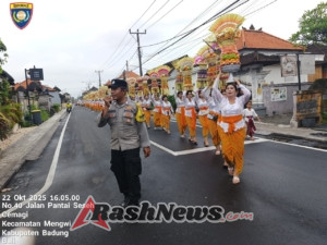 Bhabin Cemagi Lancarkan Giat Mepeed Bersinergi Dengan Pecalang