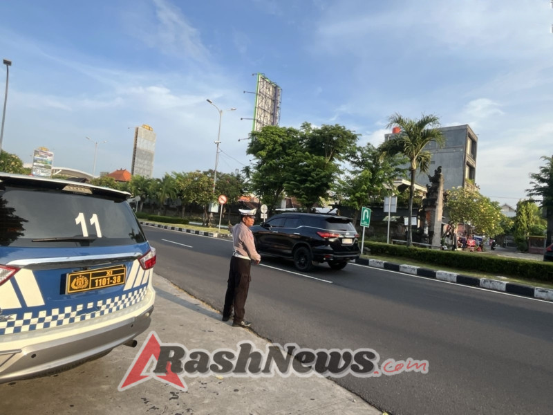Polres Bandara Ngurah Rai Intensifkan PH Pagi, Antisipasi Kepadatan dan Potensi Gangguan Keamanan