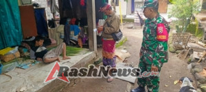 Pastikan Kevalidan Data, Babinsa Paksebali Bersama Disnsos Data Disabilitas Untuk Terima Bantuan