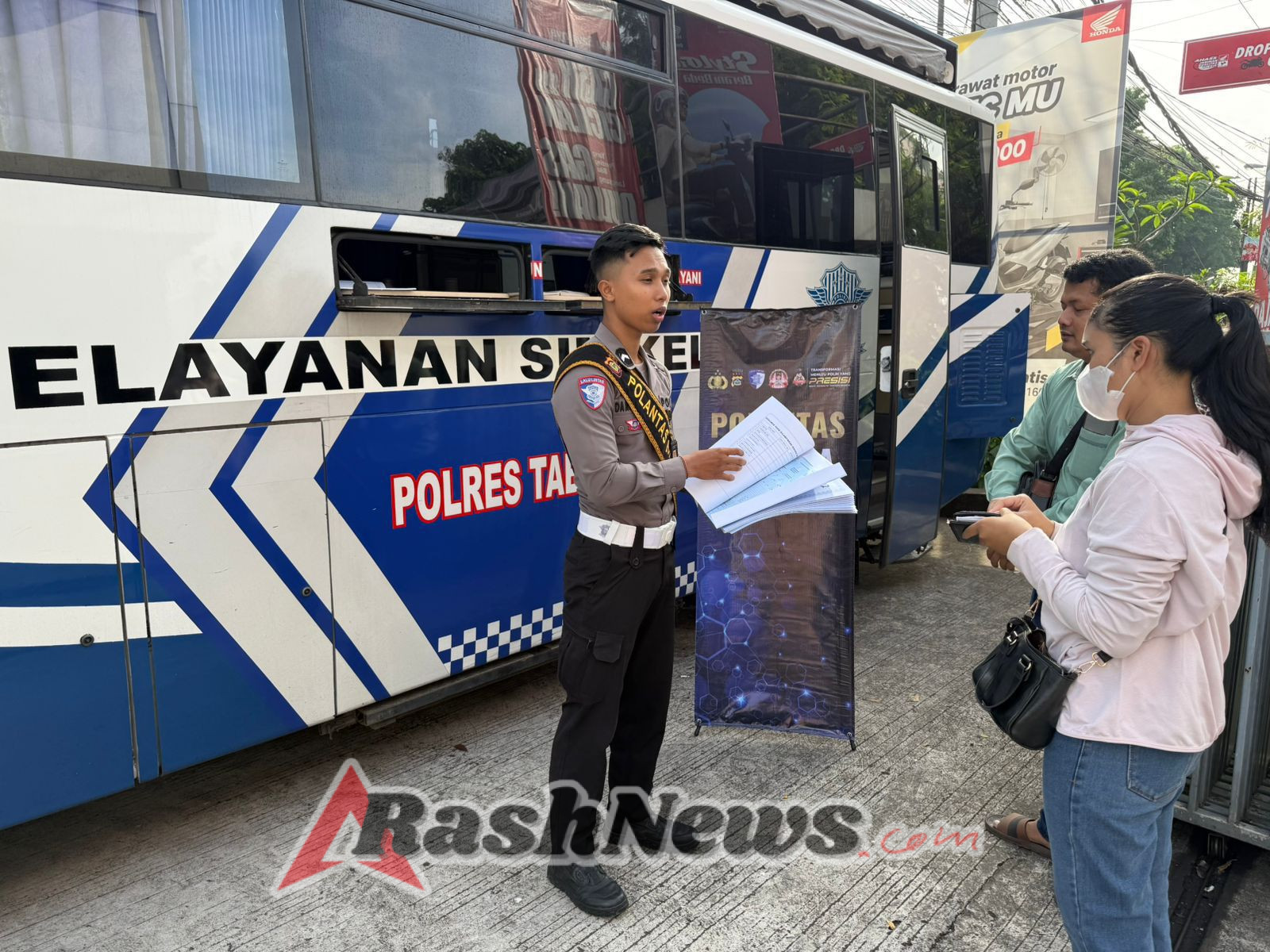 Satlantas Polres Tabanan Hadirkan Layanan SIM Keliling, Dekatkan Pelayanan ke Masyarakat