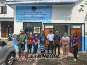 Wujud Kepedulian terhadap Kesehatan Lingkungan, Babinsa Gubug Dampingi Inspeksi Puskesmas di SPPG