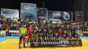 Polsek Nusa Penida Amankan Pembukaan Turnamen Bola Voli Batukandik Cup II Tahun 2025
