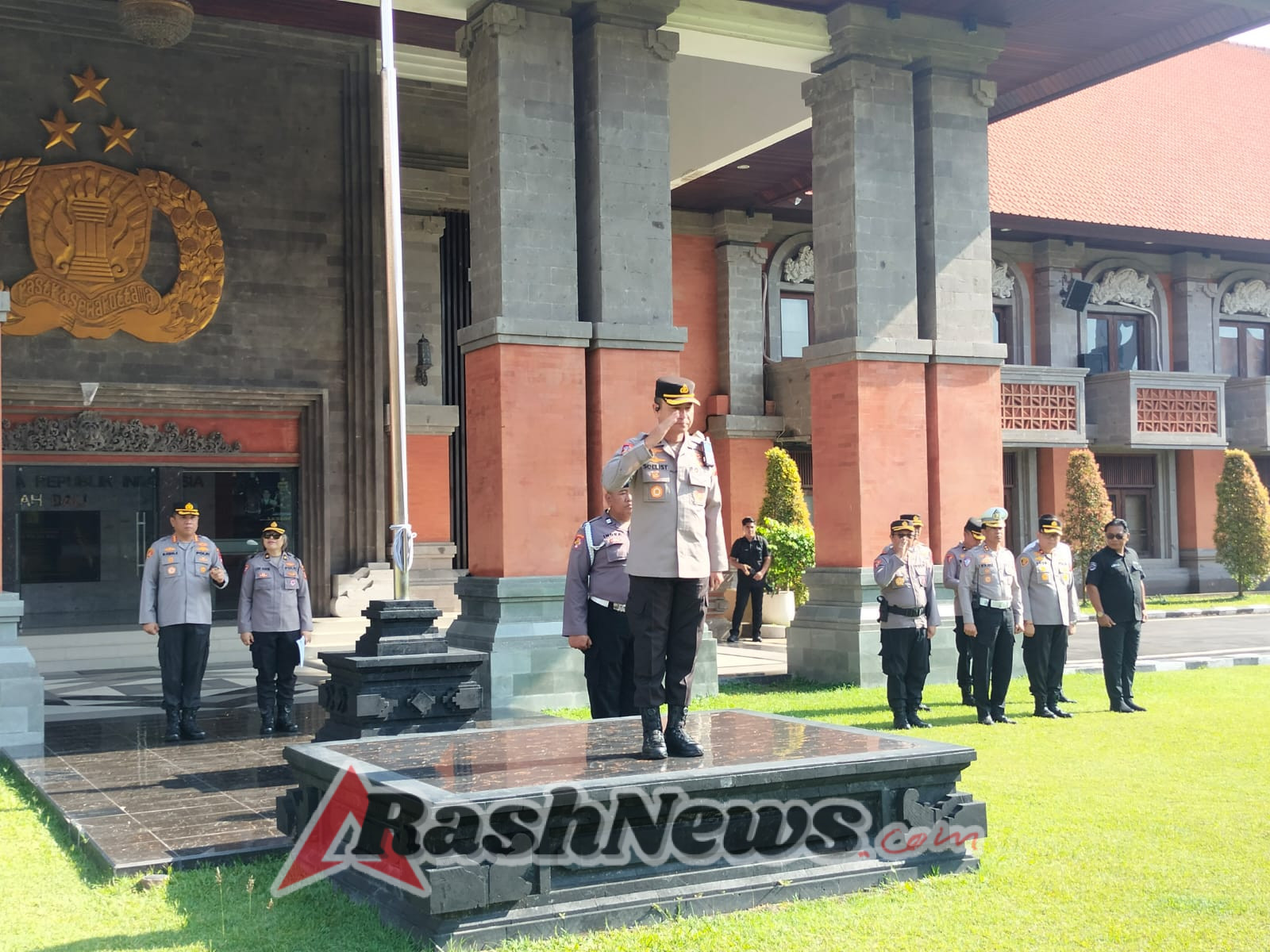 Pimpin Apel Gelar Pam MACM Karoops Tegaskan Personil Laksanakan Tugas Dengan Baik