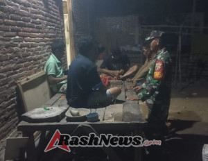 Pemukiman dan Tempat Tongkrongan Anak Muda Jadi Fokus Pengawasan Babinsa