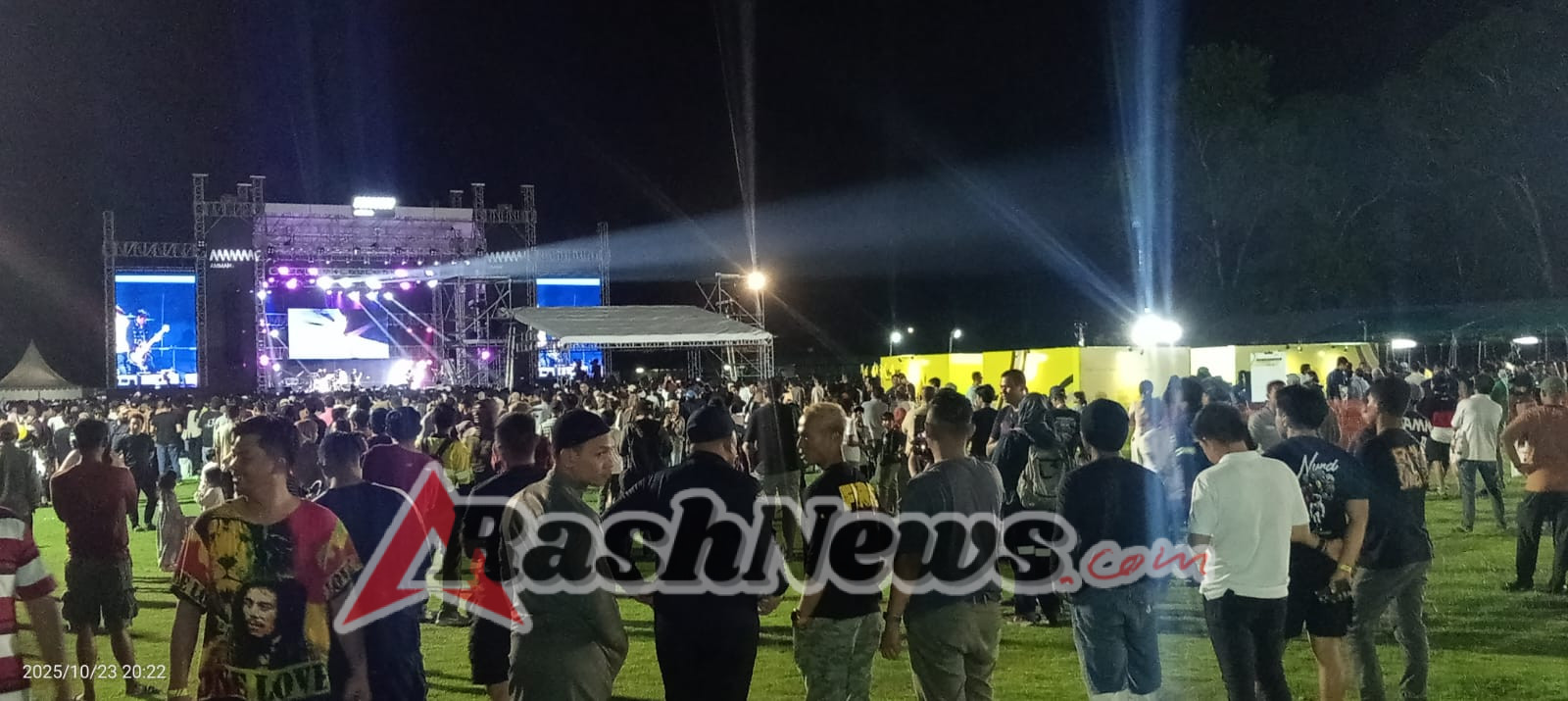 Sinergi TNI-Polri Jaga Kondusivitas Konser HUT ke-9 PT Amman Mineral Nusa Tenggara