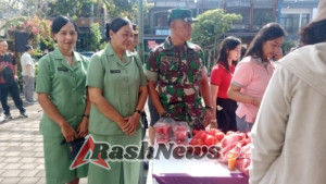 TNI Bersama Pemerintah Daerah Bangli Gelar Gerakan Pasar Tani Tahun 2025, Perkuat Ekonomi Petani