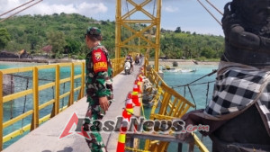 Cek Musibah Robohnya Pagar Pembatas jembatan Kuning, Koptu Kuswara Ungkap Perbaikan Dilakukan Malam Ini