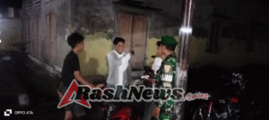 Patroli Malam Babinsa Taliwang Wujud Kepedulian Terhadap Keamanan Warga