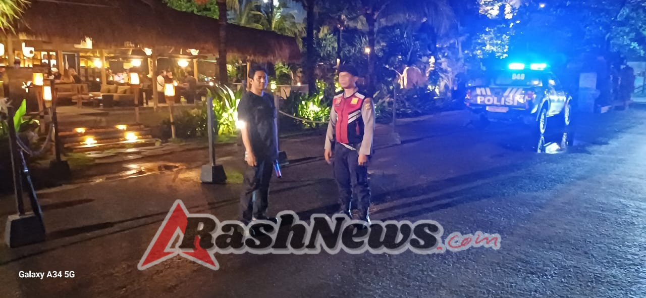 Cegah Pencurian Motor Unit  Samapta Polsek Kuta Utara Patroli  Perhatikan Kunci Nyantol