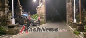 Malam Hari Kondusif, Samapta Polsek Abiansemal Lakukan Patroli Rutin di Perbankan & Jalur Sepi