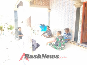 Babinsa Ende Pantau Keamanan dan Ajak Warga Waspada Cuaca Ekstrem di Kotabaru