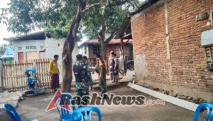 Pengukuran Batas Tanah di Dusun Wawo, Babinsa Tekankan Kerja Sama dan Toleransi Warga