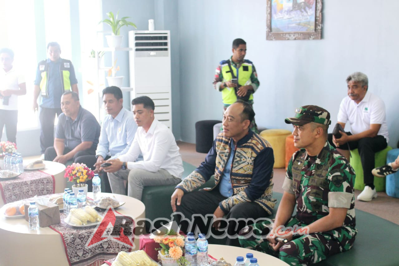 Forkopimda Sumba Timur Tunjukkan Kekompakan dalam Penyambutan Ketua Umum Pordasi