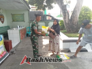 Sinergi TNI dan Pemerintah, GPM Koramil Alas Bantu Ringankan Beban Warga